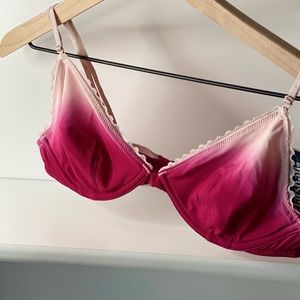 NWT Free People Intimately pink ombré bra, 32b